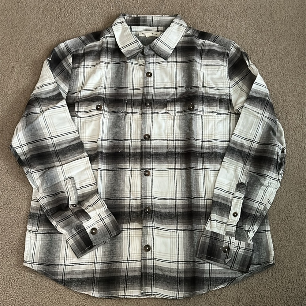 Aeropostale Men’s Long Sleeve Flannel Shirt Size L NWT